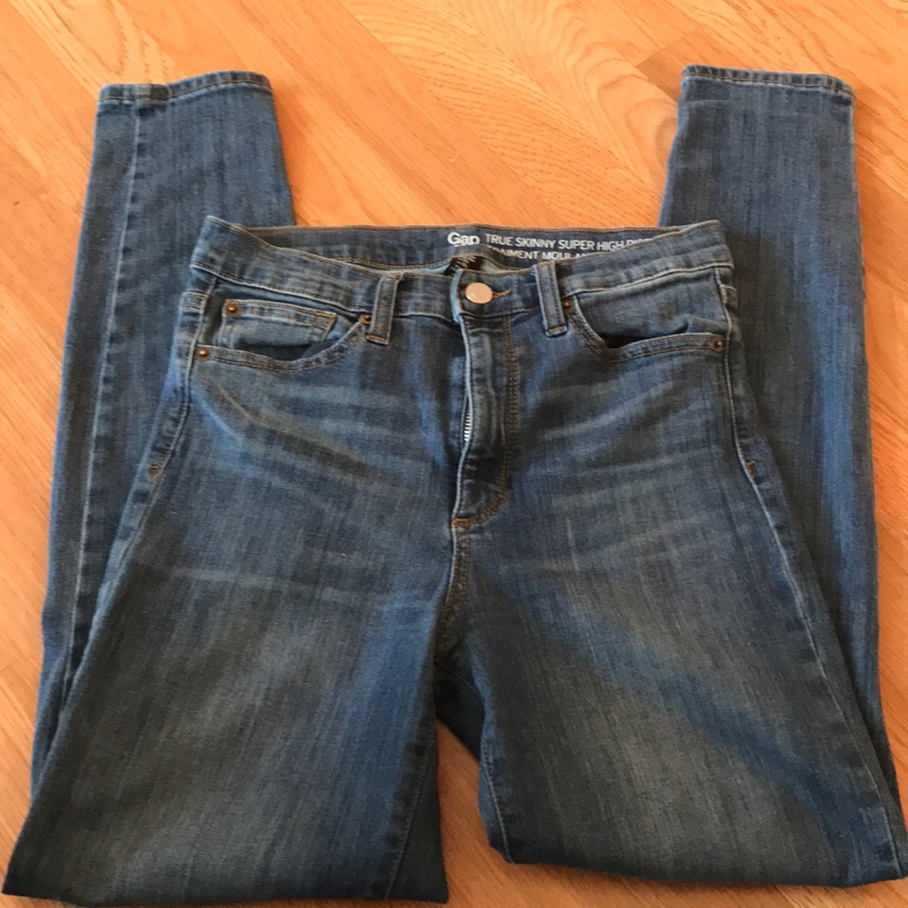 Gap Very Skinny Super High Rise Jeans